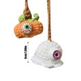 thumbnail image 2 of asddcavvf Halloween Decorations Hanging Ornament Cute for Party Home Indoor Outdoor Holiday Festive Accessories Hanging Decorations for Home Natural Wooden Bead Garland Trimming for Sewing Decorative, 2 of 6