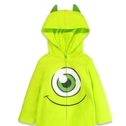 Disney Monsters Inc. Toddler Boy or Girl Cosplay Hooded One Piece Mike Lime Green