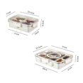 thumbnail image 3 of 1PC Condiment Jars Countertop Spice Organizer Storage Container,A, 3 of 5