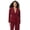 BURGUNDY, variant on Swan Series Women's Fitted Blazer, Sizes XS-XXL