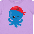 thumbnail image 4 of Inktastic Pirate Octopus, Cute Octopus, Little Octopus Boys or Girls Toddler T-Shirt, 4 of 5