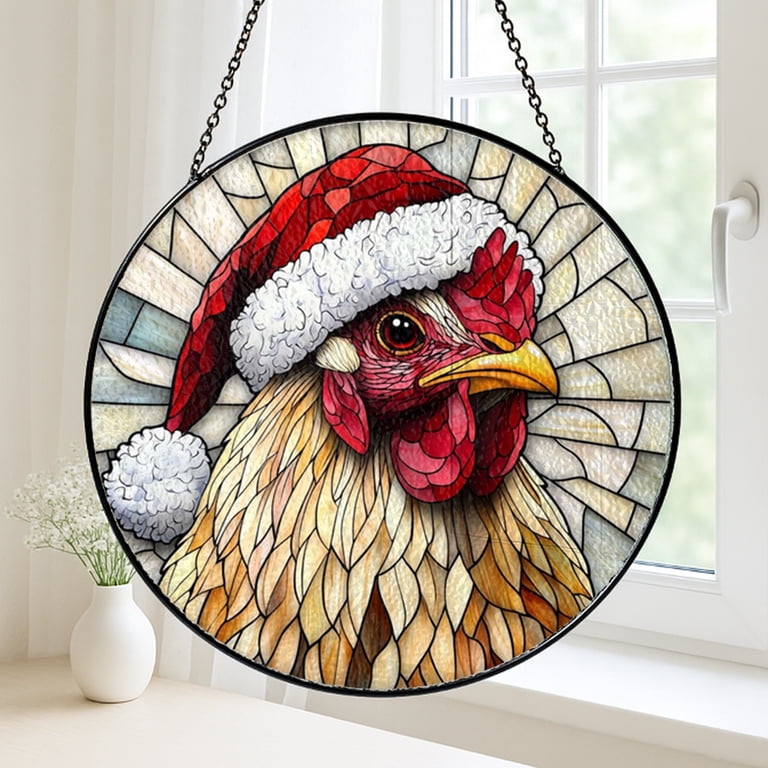 Hen Suncatcher