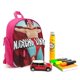 thumbnail image 3 of Nacho Libre Mochila Escolar para Niños y Niñas, Mochila Infantil Ligera de Alta Calidad, Grande y Duradera ROSA, 3 of 6