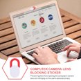 thumbnail image 3 of OFFIGAM 3Pcs Phone Webcam Cover Red Privacy Protector for Laptop Tablet Camera Convenient Use, 3 of 8