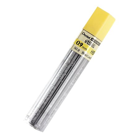 UPC: 0072512059579 | Pentel Super Hi-Polymer 0.9mm Pencil Leads L509BP3HB-K6
