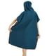 thumbnail image 4 of Toalla Poncho Microfibra Surf Toalla cambiante Albornoz con capucha Natación Snorkel Poncho de playa, 4 of 5