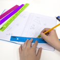 thumbnail image 4 of BAZIC Plastic Ruler 12"" (30cm) w/Multiplication Table, Inches Centimeter Measuring Drafting Rulers, for Students School Supplies (4/Pack), 1-Pack, 4 of 5