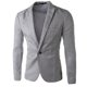 thumbnail image 1 of Men Business Formal Blazer Coat Slim Fit Wedding Suit Jacket zhangyuxiang LED, 1 of 2