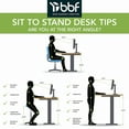 thumbnail image 4 of Bush Business Move 60 Series 72" x 30" Adjustable Standing Desk in Mocha Cherry, 4 of 9