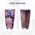 thumbnail image 3 of Saiise Five Nights At Freddy'S Print Tumbler 20 Oz Stainless Steel Vacuum Insulated with Straw Coffee Cup for Home,Office,Outdoor Works Great for Ice Drinks and Hot Beverage, 3 of 8