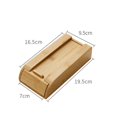 thumbnail image 4 of Convenient Storage Box Natural Decoration Under Desk Hidden Drawer Home Storage Stationery Container Wooden Storage,C, 4 of 5