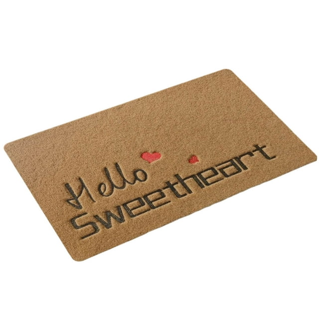 Imitation Coconut 45 X 70 Cm Door Mats For Crafting Door Mat For Painting Welcome Mats For Indoor/Outdoor Use Front Porch Entryway Non Rubber Backing Floor Rugs for Bedroom Thick Knit Throw Blanket