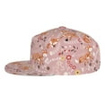 thumbnail image 3 of Daiia Beautiful Fox print Flat Bill Hats Flat Brim Trucker Cap Baseball Cap Adjustable Classic Low Profile Hat Unconstructed Plain Cap, 3 of 9