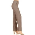thumbnail image 2 of Women's Casual Woven Dress Pants for Office Work, 2 of 5