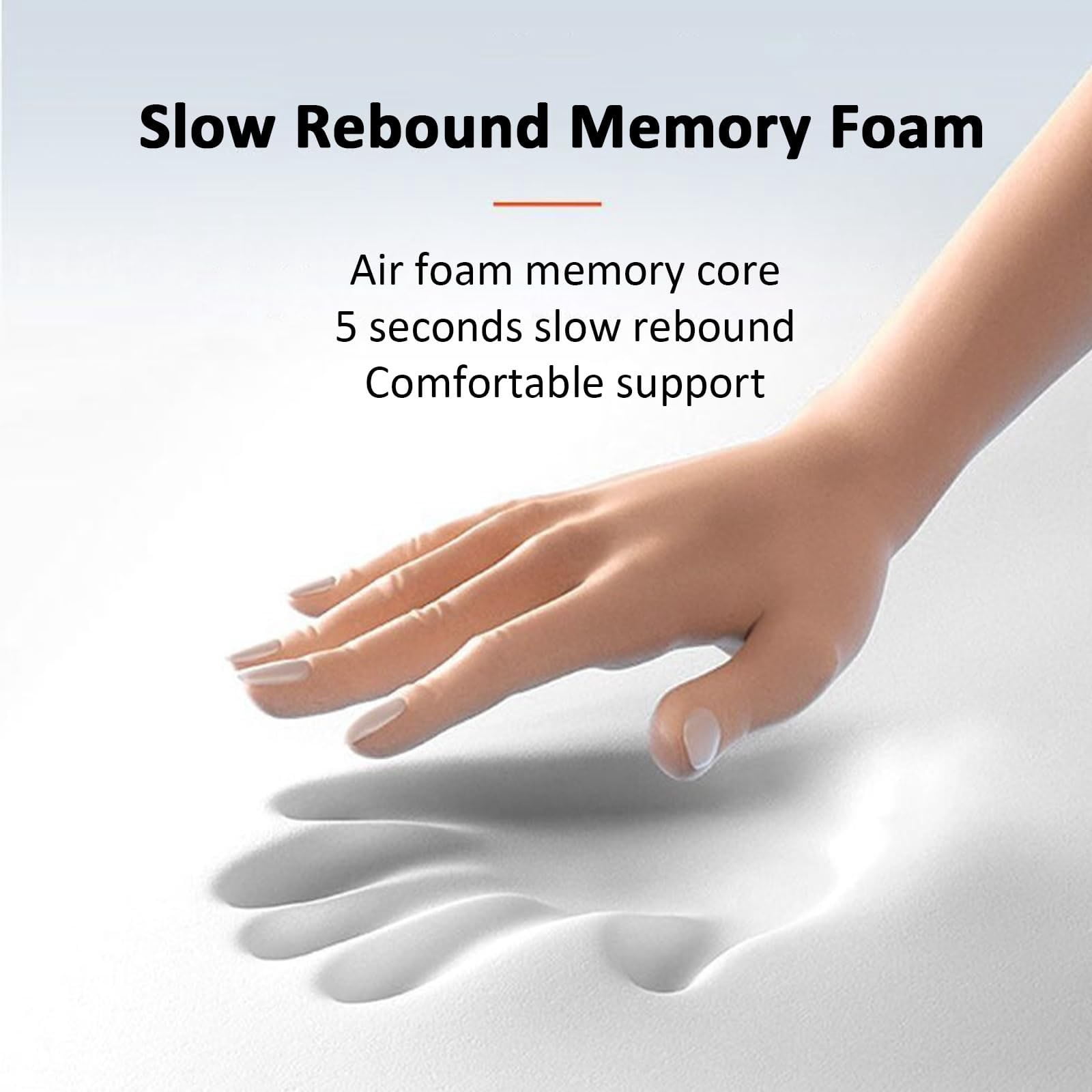 3 in 1 Lumbar Massage Cushion Heated Vibrating Back Massager Neck Shoulder Massage Pillow for Office Workers Ergonomic Massage Pad Back Pain Relief Pad 23.22x3.14 Inch (1Pcs)