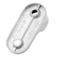 thumbnail image 5 of Soporte de Ropa Unique Bargains Varilla Armario 2uds Tono Plateado Soportes de Barra de Tratamiento de Ventana, 5 of 5