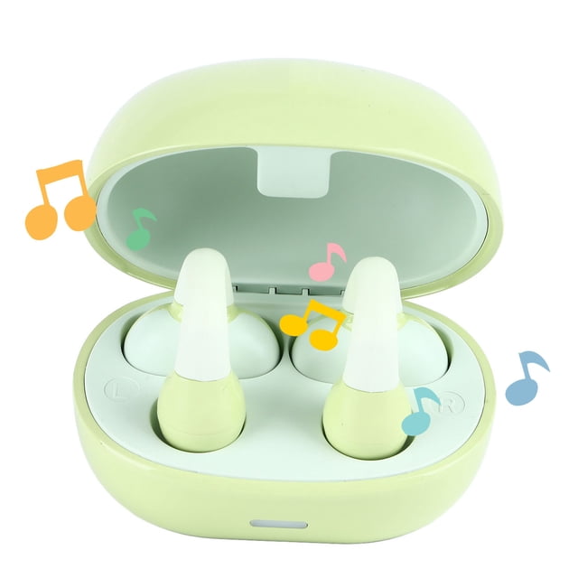 Auriculares De Oído Abierto, Mini Auriculares 5.3 Con Clip En La Oreja Con Estuche De Carga, 48 Horas De Reproducción, Auriculares Deportivos De Conducción Ósea Para