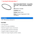 thumbnail image 2 of Water Pump Multi Rib Belt - Compatible with 1994 - 1995 Land Rover Defender 90, 2 of 2