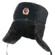 thumbnail image 2 of Ushanka-Sombrero ruso de piel para invierno, gorro de soldado extraíble, cazador, Sombreros con orejeras, aviador con emblema de estrella roja, 2 of 4