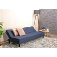 thumbnail image 2 of Sofa Cama M & E MUEBLES TOMM 3 posiciones individual azul denim, 2 of 5
