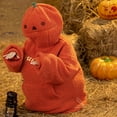 thumbnail image 6 of Holzkary Halloween Pumpkin Hoodie for Women Pumpkin Face Long Sleeve Tops Fall Hoodie Party Pullover Halloween Plush Hoodie Fall Winter Pumpkin Head Plush Holiday Sweatshirt Fuzzy Pullover Orange L, 6 of 9
