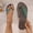 Green, variant on Women's Rhinestone Leaves Sandals Soft Platform Footbed Midsole Flip Flop Pink 5.5(36)