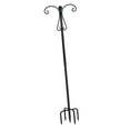 thumbnail image 4 of Gancho de pastor doble para colgar en el jardín, decorativo y elegante, de metal. 274 centímetros, 4 of 8