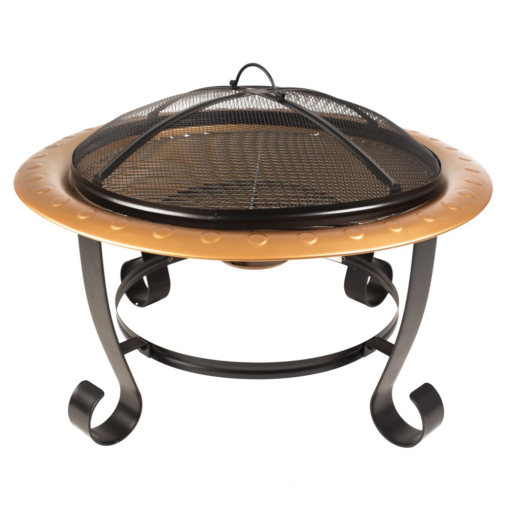 Pleasant Hearth OFW327RC Brentwood Wood Burning Fire Pit