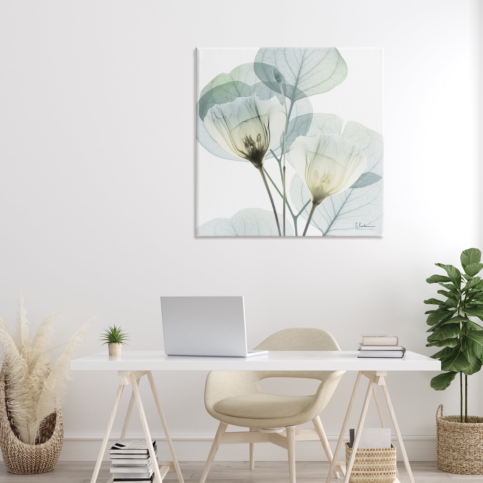Stupell Industries Divine Fate Flower Leaves Canvas Wall Art, design by Albert Koetsier