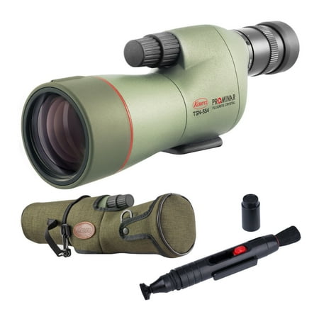 Kowa TSN-554 55mm Fluorite Prominar Straight Spotting Scope Bundled w/Tripod