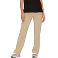 thumbnail image 2 of Women’s Scrub Pants Soft Stretch Cargo with Pockets Loose Fit Consider Sizing Down Khaki XL, 2 of 4