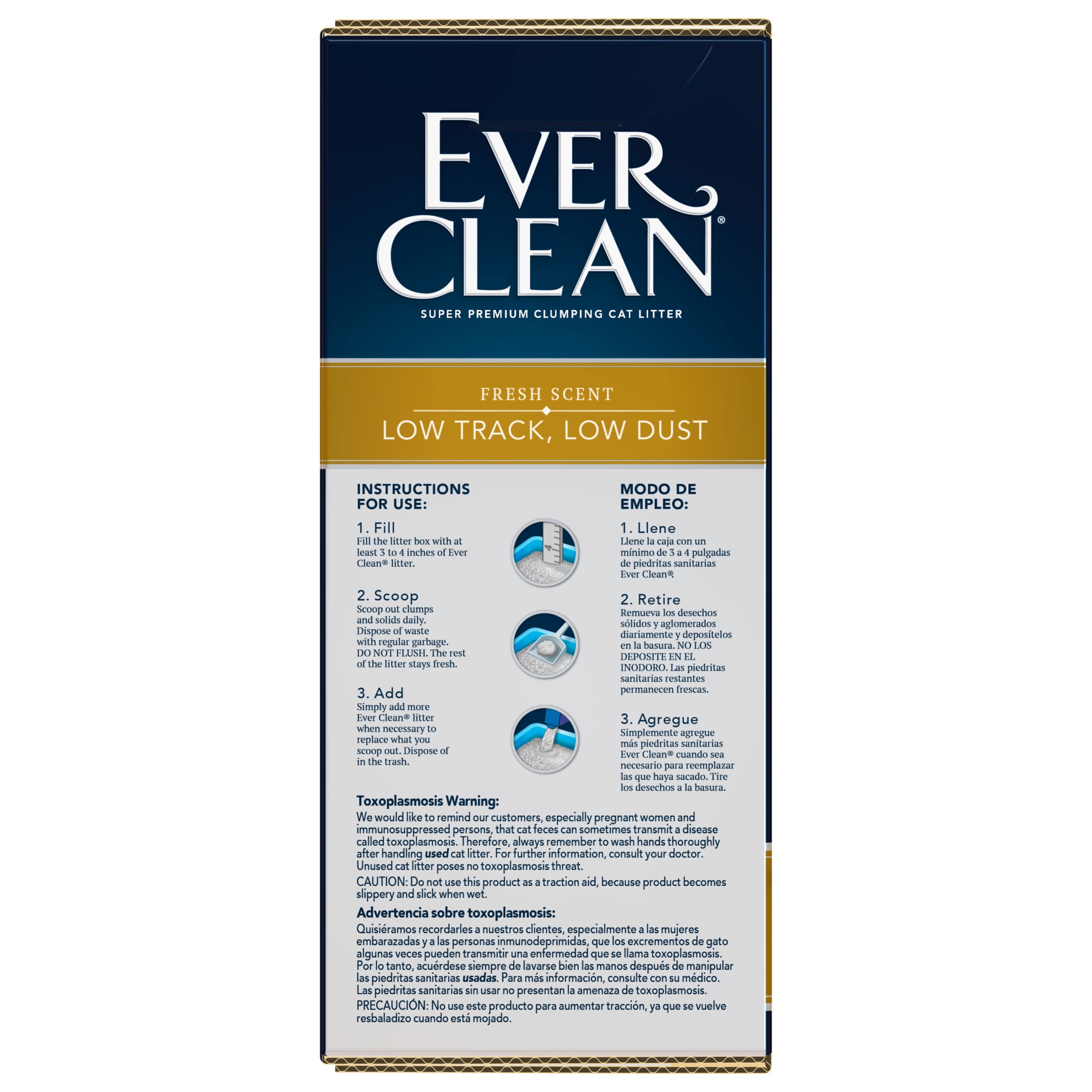 Ever Clean Super Premium Low Tracking, Low Dust, Clumping Cat Litter, Fresh Scent, 22.5 Pounds