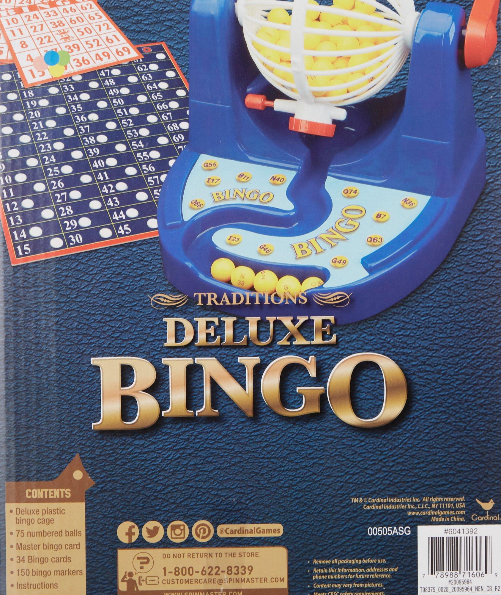 Cardinal Traditions Deluxe Plastic Bingo Cage