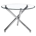 thumbnail image 1 of SOLARA TABLE de Salle à Manger II, 40 dia CHROME, 1 of 8