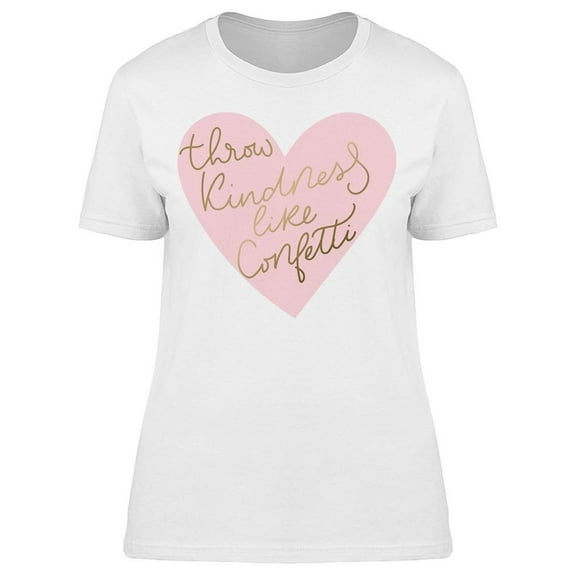 Like Confetti Tee Women's -Image by Shutterstock