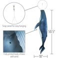thumbnail image 4 of In the Breeze 5243 — Humpback Whale 48-inch Fish Windsock — Detailed, Fully Printed Inflatable Windsock, 4 of 5