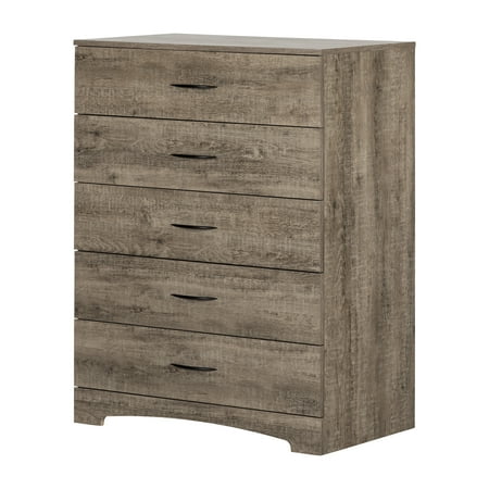 South Shore Step One, Contemporary Chest, Brown