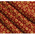 thumbnail image 3 of Soimoi Red Cotton Poplin Fabric Sunflower Floral Print Sewing Fabric Yard 42 Inch Wide, 3 of 7