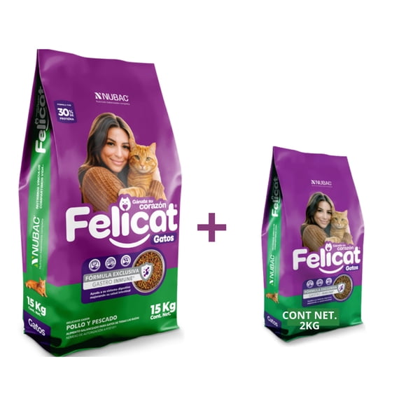 Felicat 15 Kg + Felicat 2 Kg