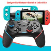 Hall Effect Wireless Controller for Switch/Lite/OLED/Switch 2 & PC – Wake-Up, Gyro, Turbo, Dual Vibration & Screenshot