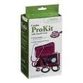 thumbnail image 2 of ProKit™ Aneroid Sphygmomanometer With Dual-Head Scope, Adult, Burgundy, 2 of 2