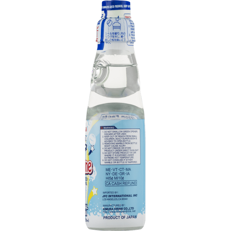 9 pack) Kimura Ramune Original, 6.76 Fluid Ounce. - Walmart.com