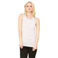 thumbnail image 1 of Bella Canvas Womens Flowy Scoop Blended Muscle Tank, 2XL, White Marble, 1 of 3