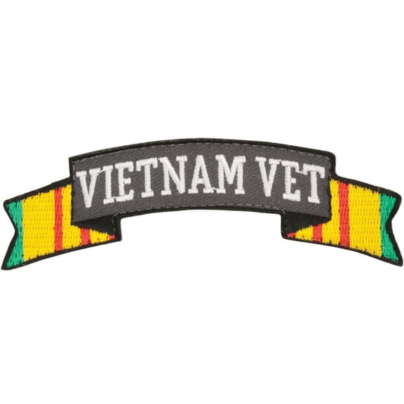 Vietnam Veteran Ribbon Tab Patch