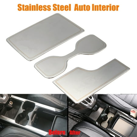 Honda Cup Holder - 3Pcs Car Central Dashboard Cup Holder Storage Box Pad Cover For Honda CRV 2017