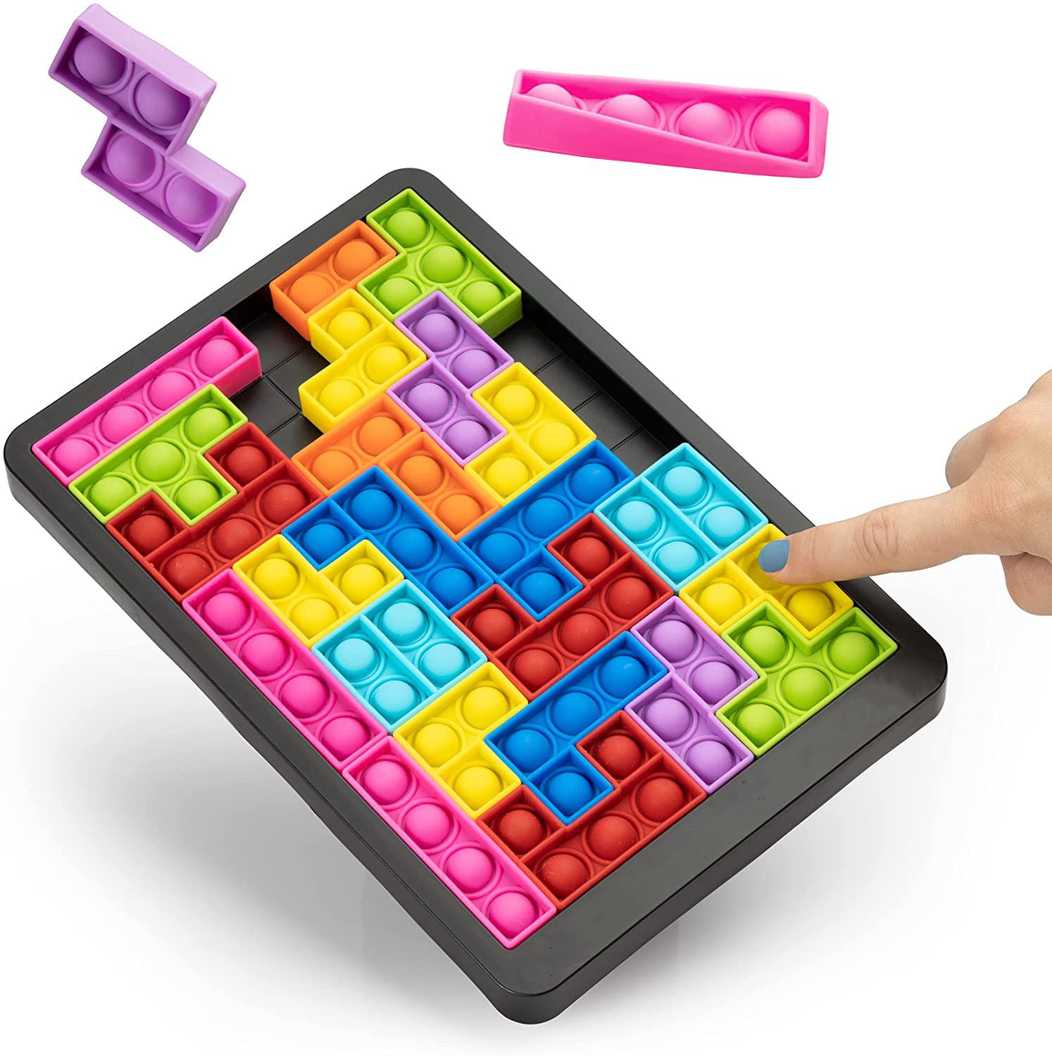 Details about   Push Bubble Sensory Fidget Toy Autism Stress Relief Family Game Adult Kids / 