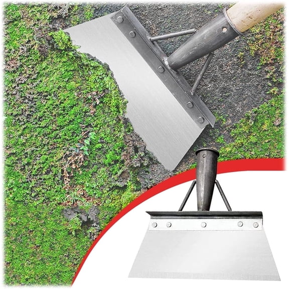 NOGIS Multifunctional 20cm High Manganese Steel Flat Cleaning Shovel