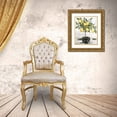 thumbnail image 3 of Hollihocks Art 20x24 Gold Ornate Wood Framed with Double Matting Museum Art Print Titled - Lemon Tree, 3 of 4