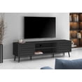 thumbnail image 2 of Monarch Specialties - Tv Stand, 72 Inch, Console, Media Entertainment Center, Storage Cabinet, Living Room, Bedroom, Black Laminate, Transitional, 2 of 5