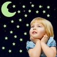 thumbnail image 5 of Glow in the Dark Stars, Star Stickers for Ceiling, Sticky 201 Pieces 3D Glowing Stars and Moons, Wall Decor for Kids Baby Bedroom, Starry Sky, 5 of 7